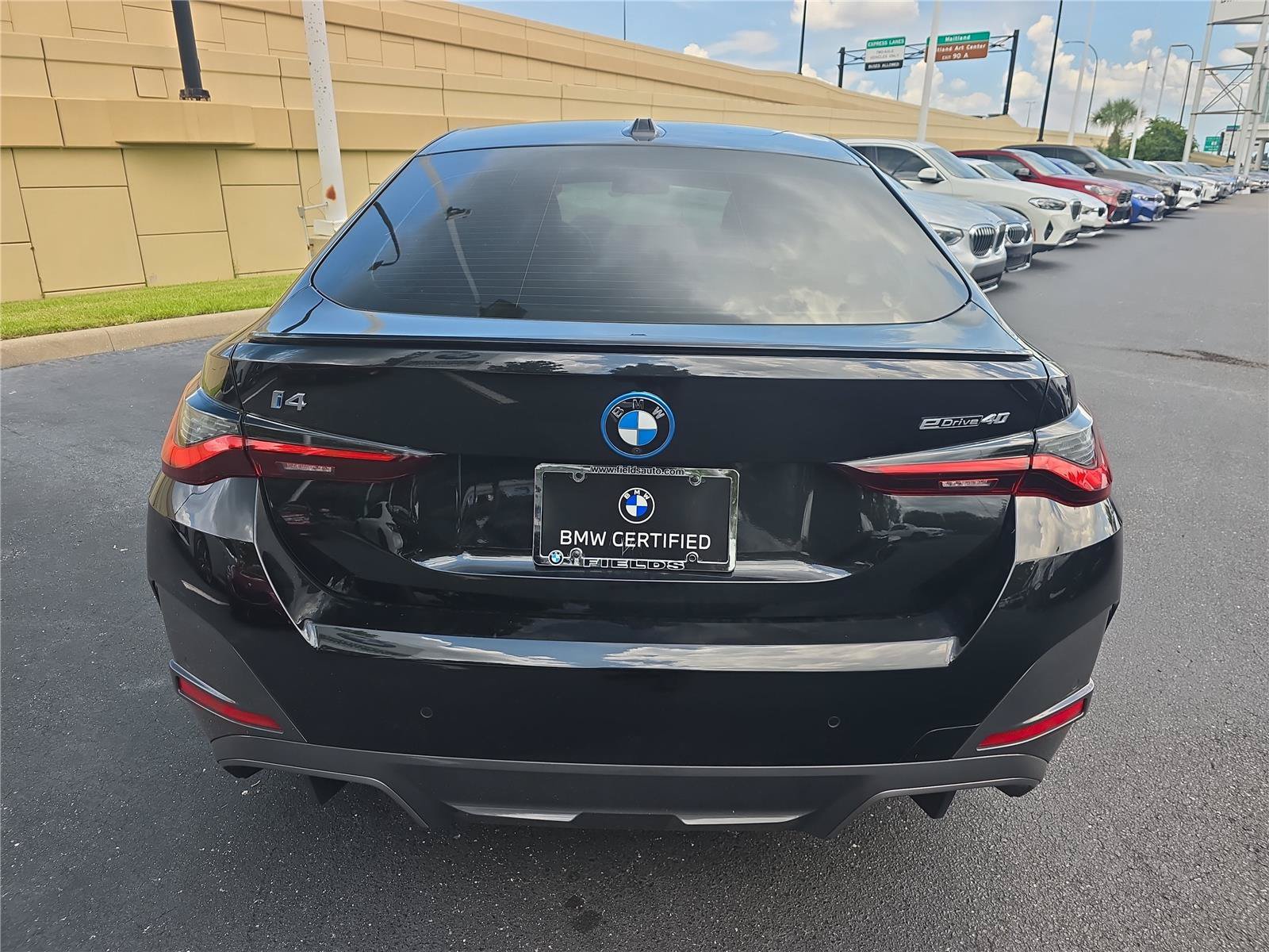 Used 2024 BMW i4 eDrive40 w/ M Sport Package RWD image 3