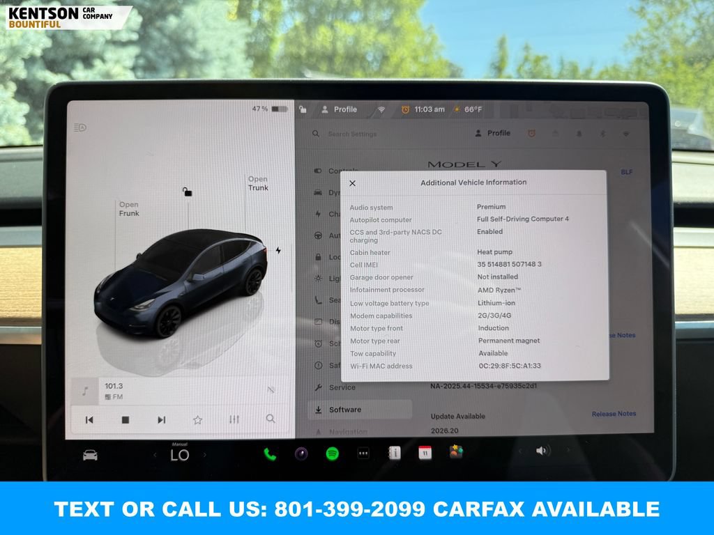 Used 2025 Tesla Model Y Long Range AWD/4WD image 22
