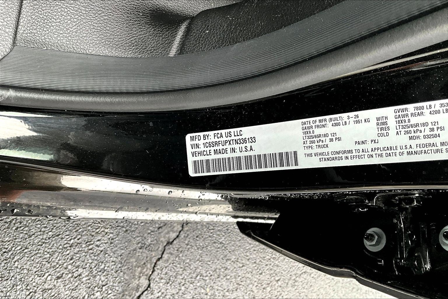 Used 2026 RAM 1500 RHO AWD/4WD image 19