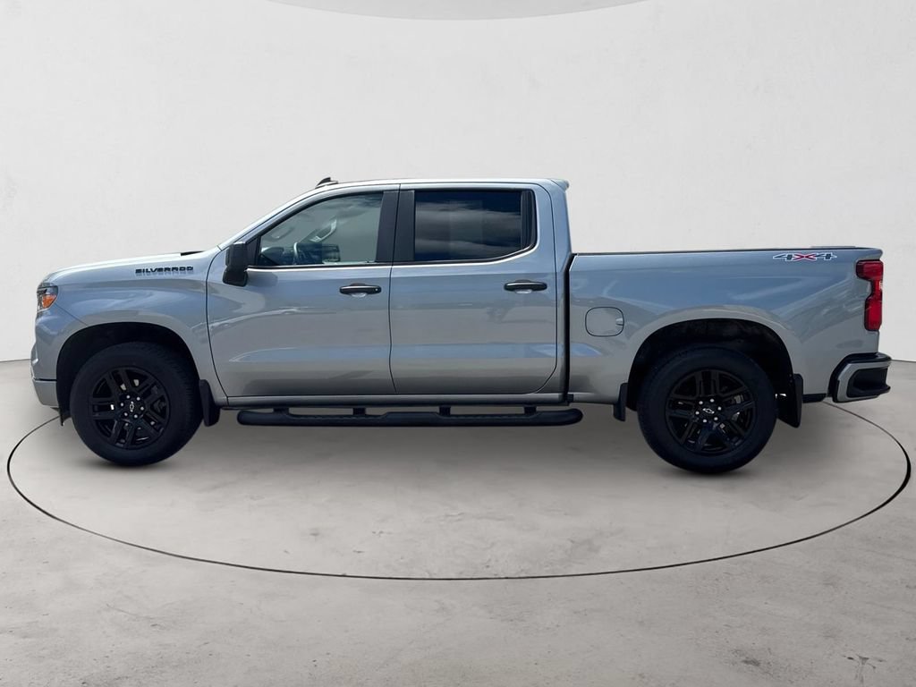 Certified 2024 Chevrolet Silverado 1500 Custom w/ LPO, Dark Essentials Package AWD/4WD image 8