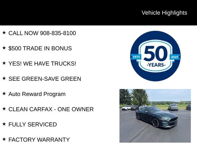 Used 2020 Ford Mustang Bullitt w/ Bullitt Electronics Package RWD image 5
