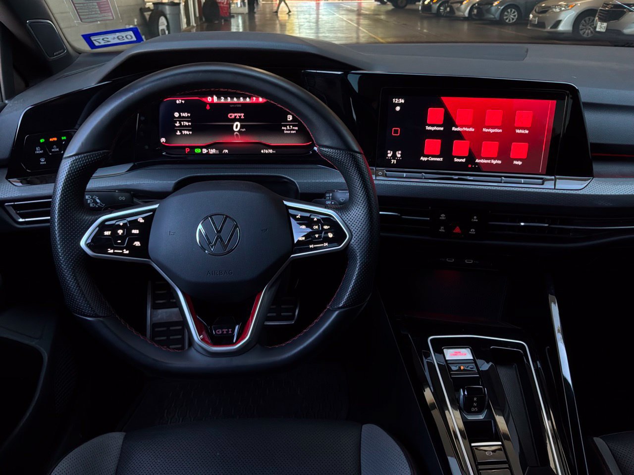 Used 2023 Volkswagen GTI SE w/ SE Leather Package FWD image 17