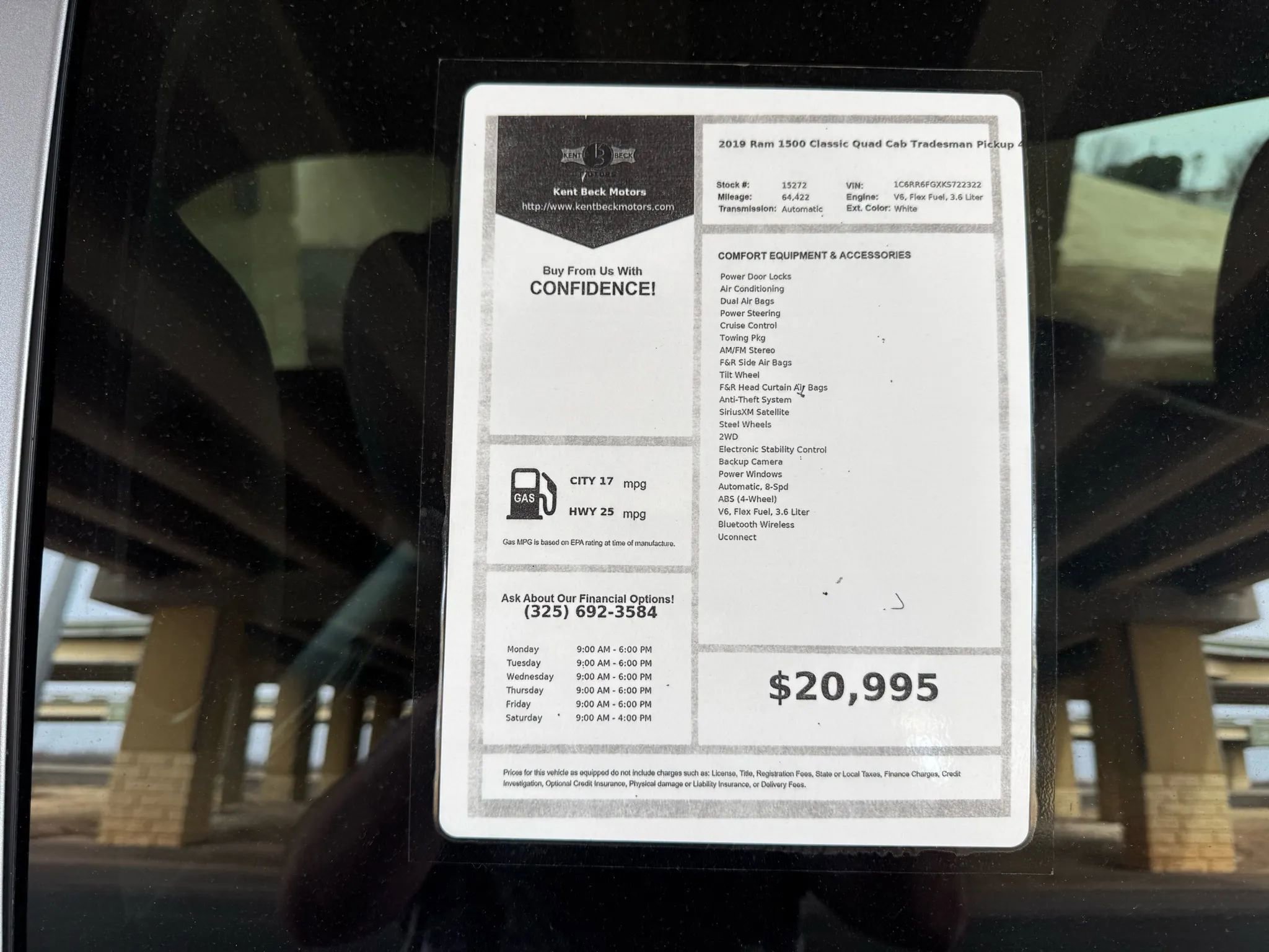 Used 2019 RAM 1500 Tradesman image 22