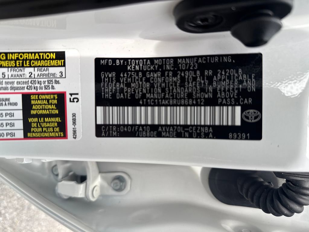 Used 2024 Toyota Camry LE image 34