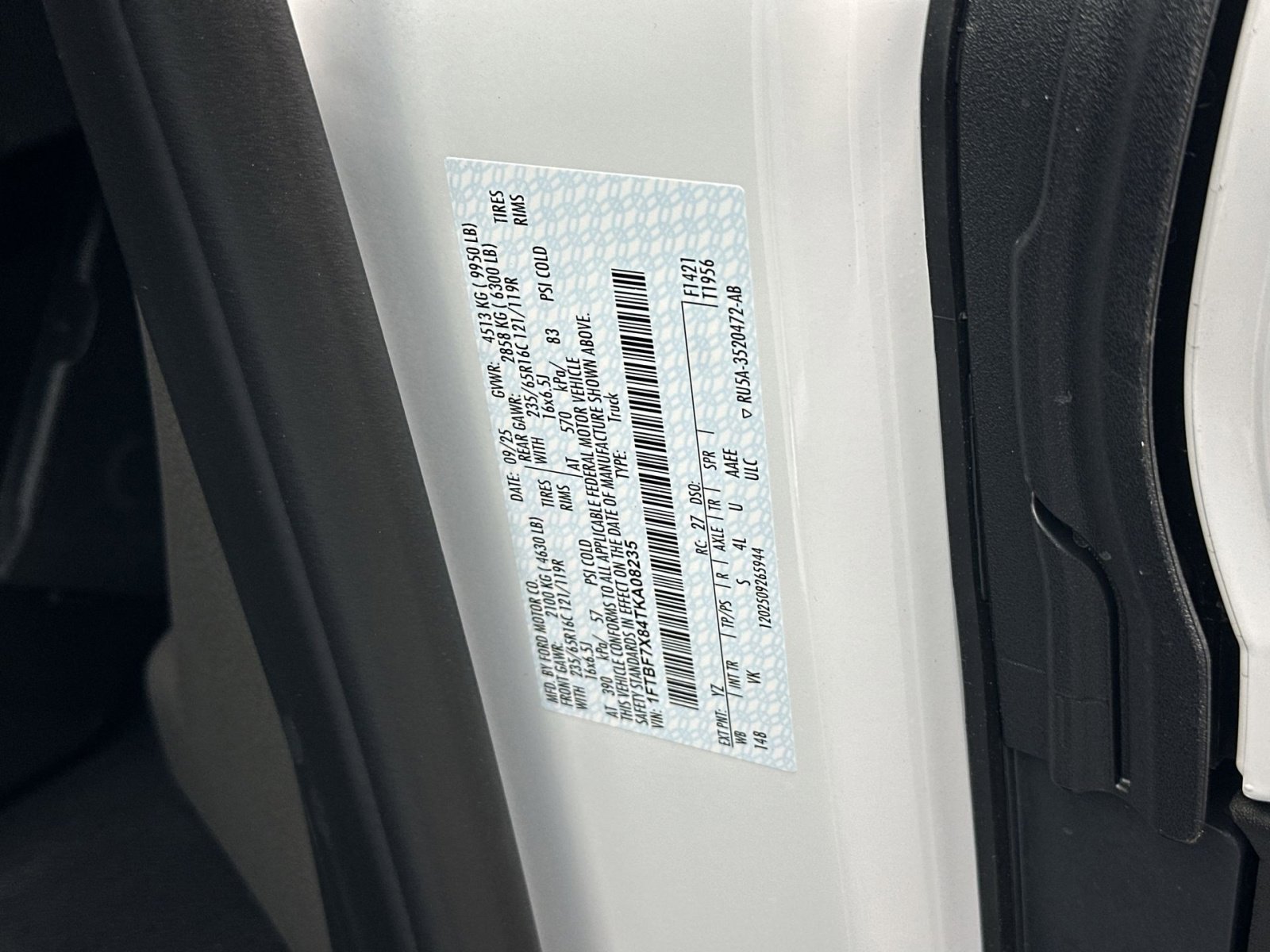 New 2026 Ford Transit 350 148 High Roof Extended w/ Load Area Protection Package image 42