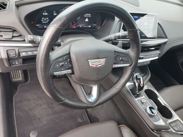 Certified 2023 Cadillac CT4 V w/ Technology Package image 9