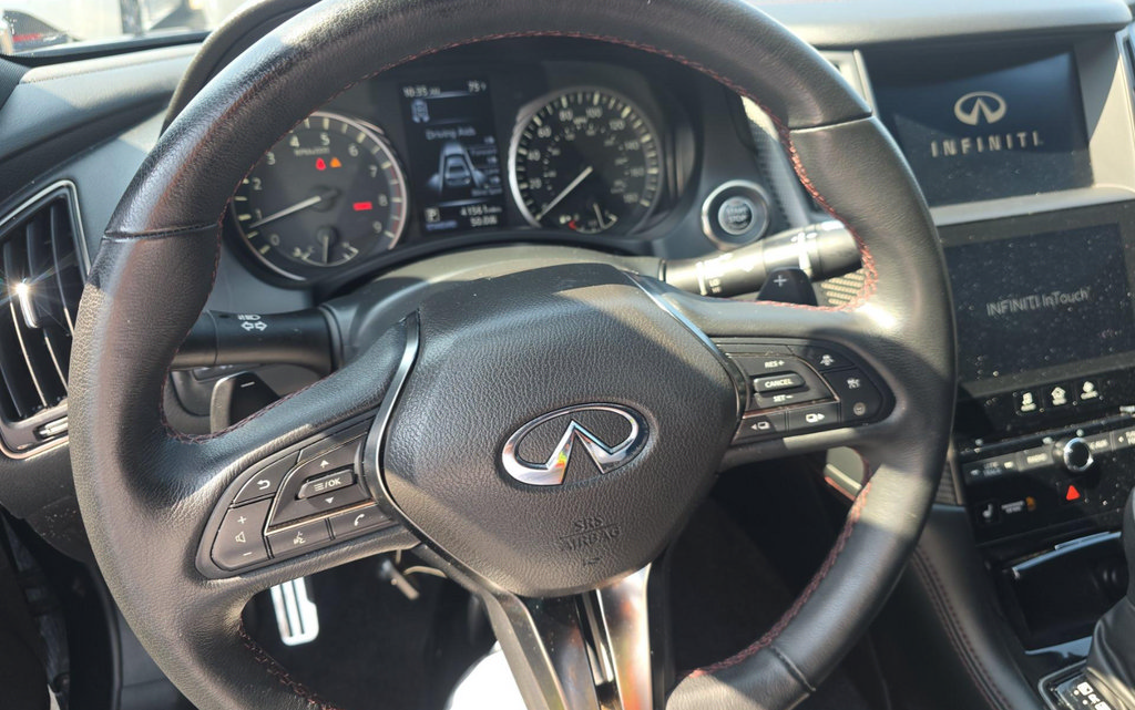 Used 2023 INFINITI Q50 Red Sport 400 w/ Black Opal Edition RWD image 12