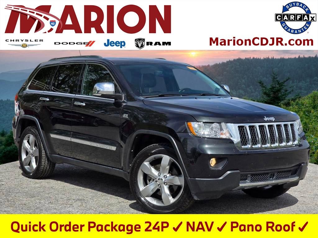 Used 2013 Jeep Grand Cherokee Overland w/ Advance Technology Group image 1