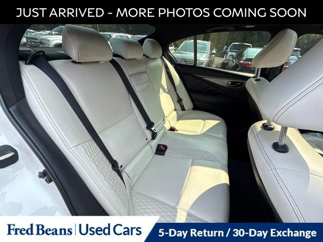 Used 2019 INFINITI Q50 Red Sport 400 w/ Sensory Package AWD/4WD image 9