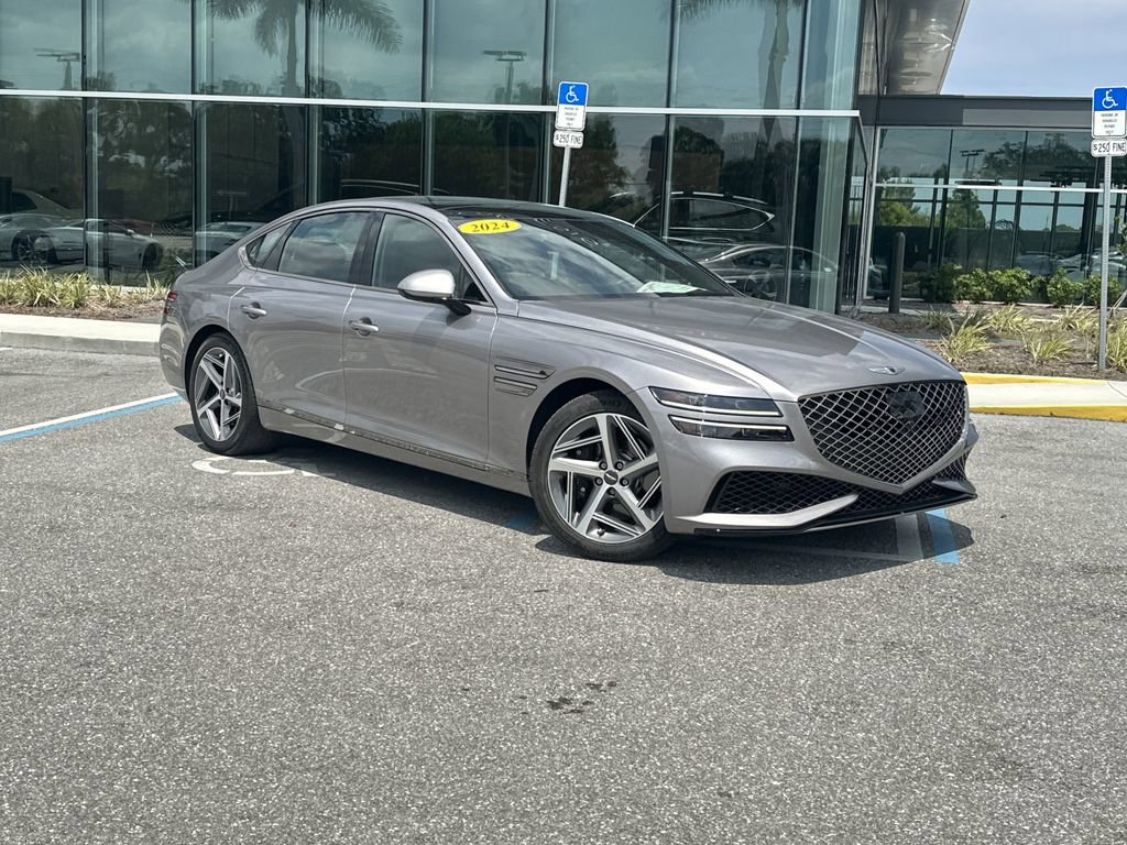 Used 2024 Genesis G80 3.5T Sport AWD/4WD image 2