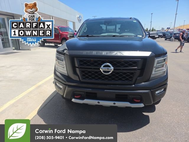 Used 2021 Nissan Titan PRO-4X w/ Pro-4x Convenience Package AWD/4WD image 2