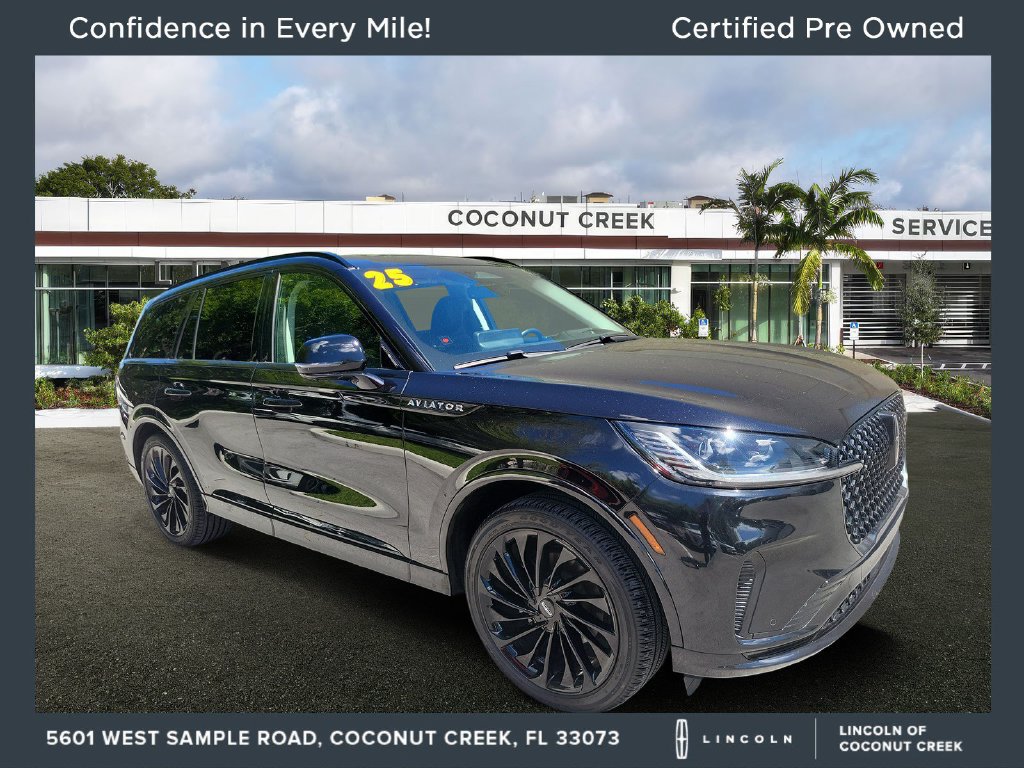 Certified 2025 Lincoln Aviator Reserve w/ Jet Appearance Package