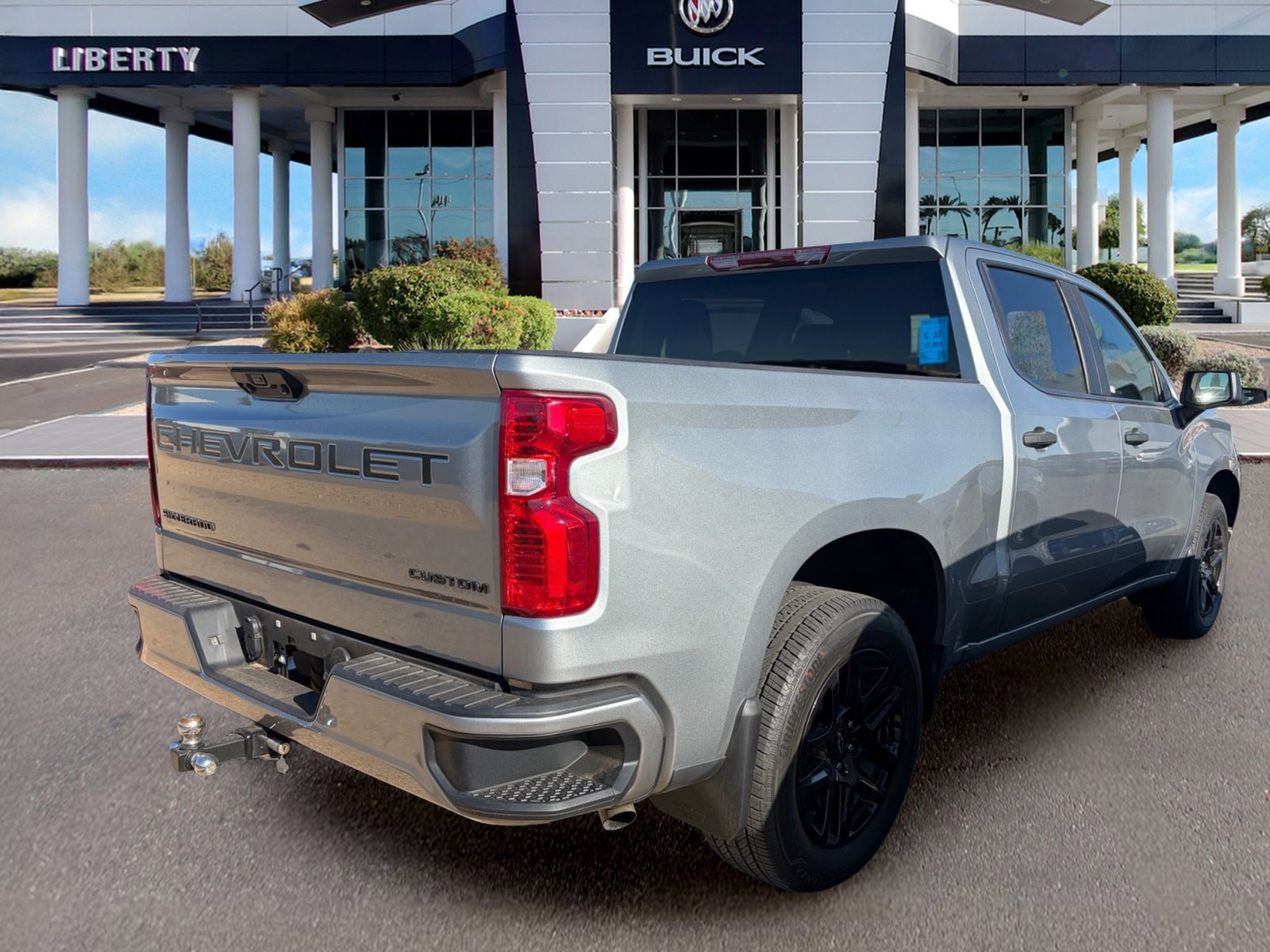 Used 2024 Chevrolet Silverado 1500 Custom w/ LPO, Dark Essentials Package RWD image 2