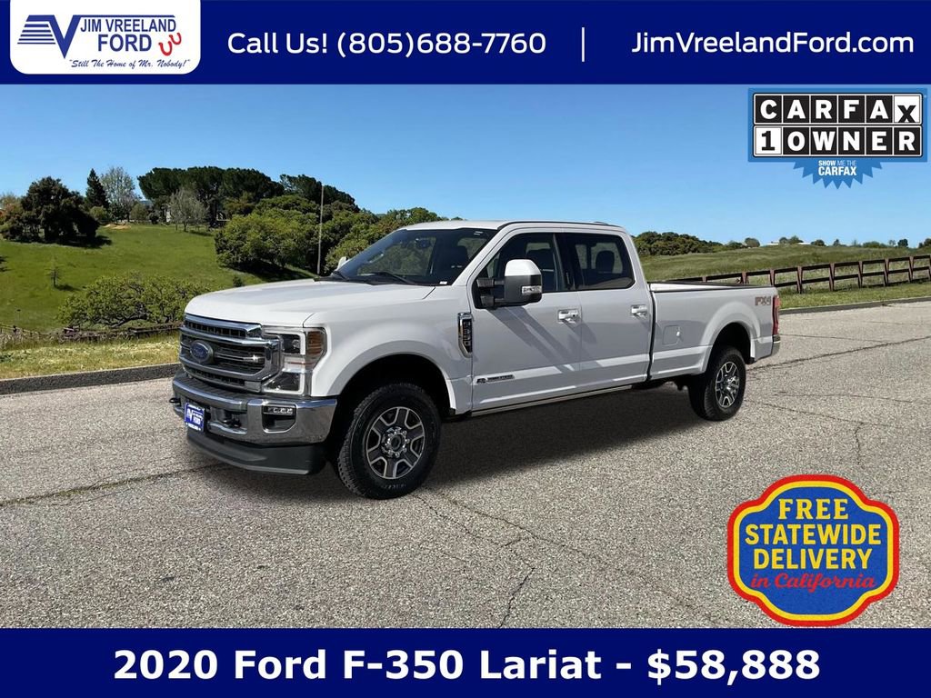Used 2020 Ford F350 Lariat w/ Lariat Ultimate Package image 1