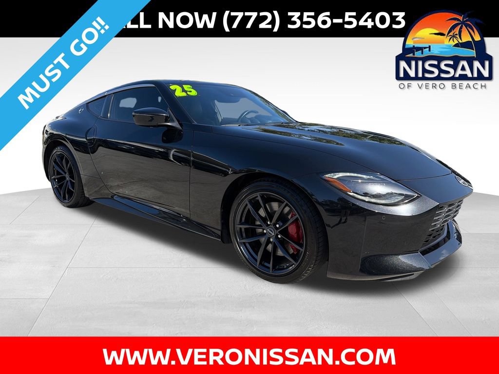 Certified 2025 Nissan Z Performance w/ Floor Mat Package RWD 360° Tour