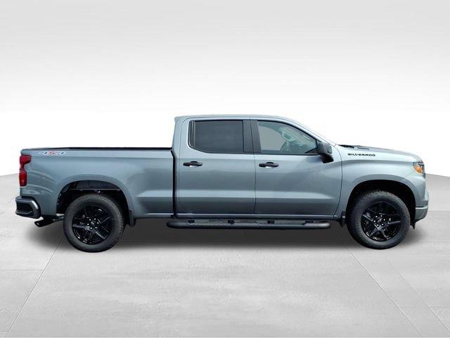 New 2026 Chevrolet Silverado 1500 Custom w/ Turbomax Blackout Package AWD/4WD image 2