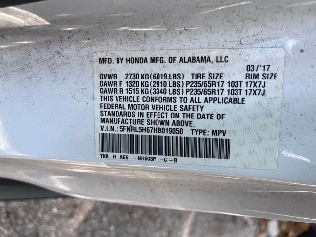 Used 2017 Honda Odyssey EX-L image 16