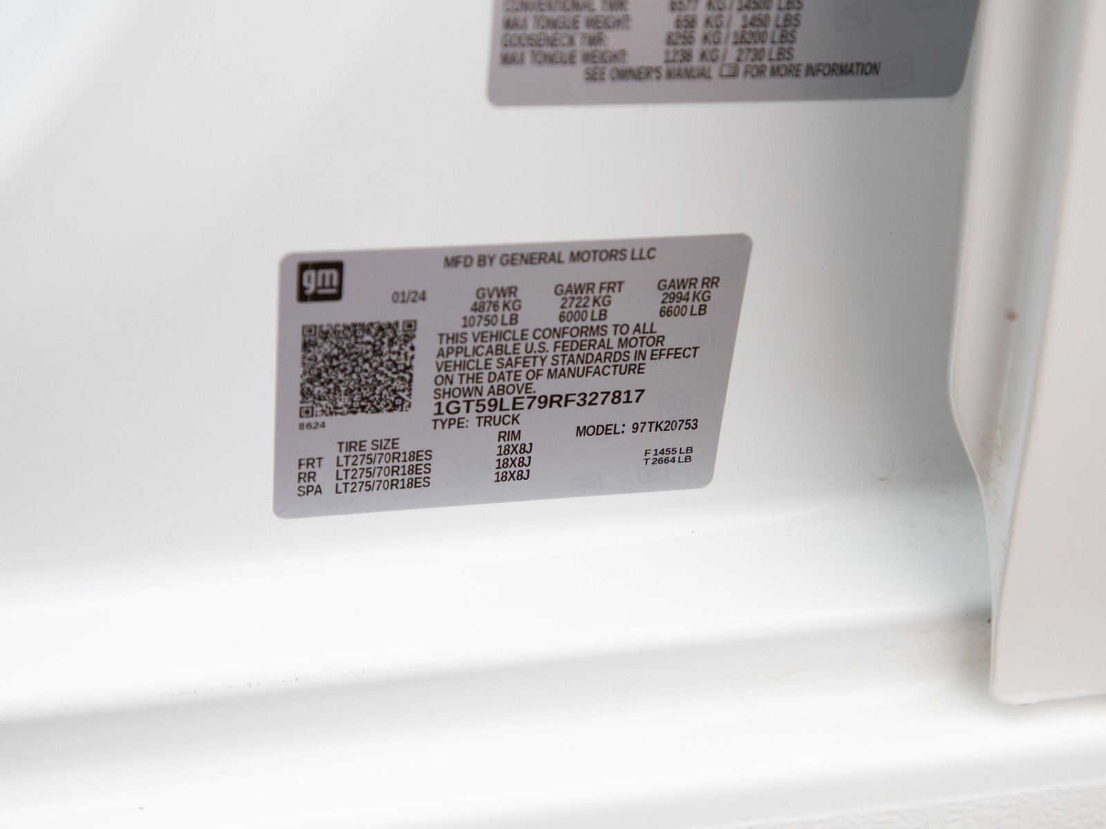 Used 2024 GMC Sierra 2500 Pro w/ 1SA Pro Safety Plus Package image 25