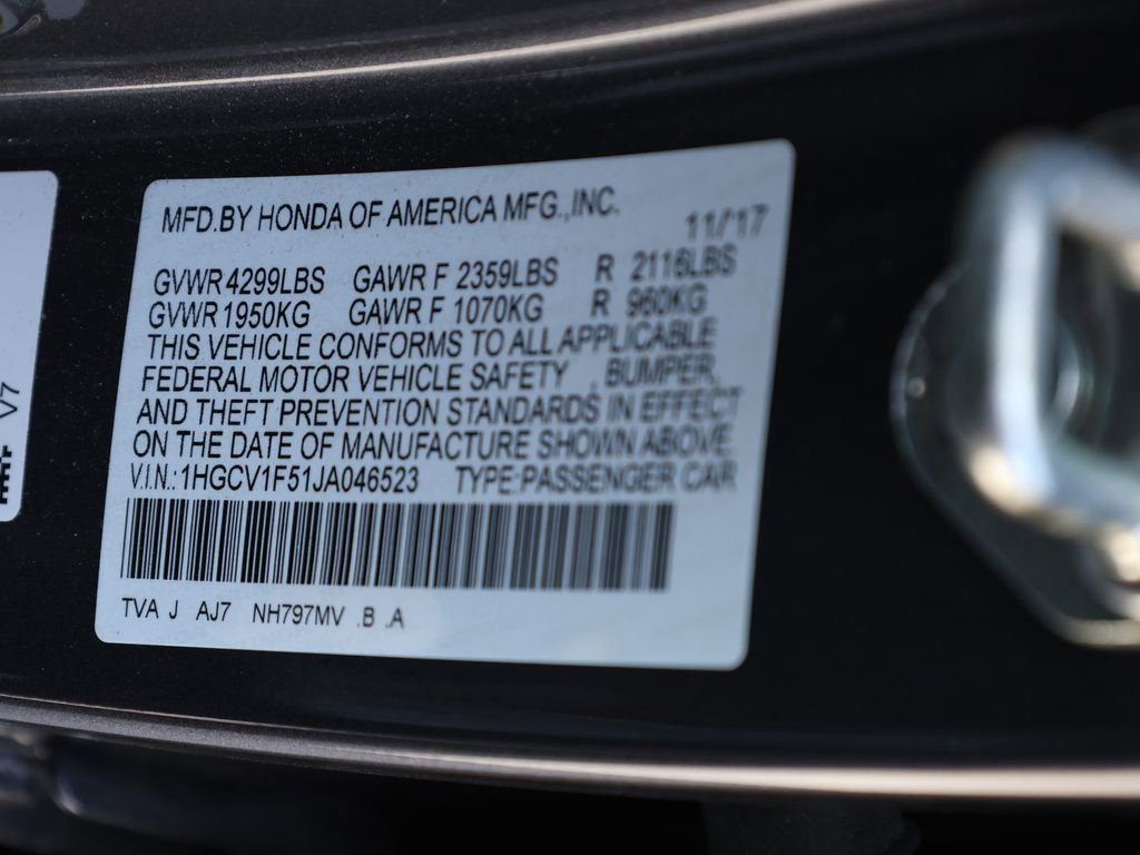 Used 2018 Honda Accord EX-L image 40