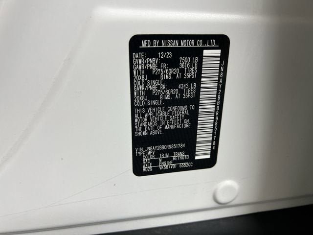 Used 2024 Nissan Armada SL w/ Captain's Chairs Package AWD/4WD image 35