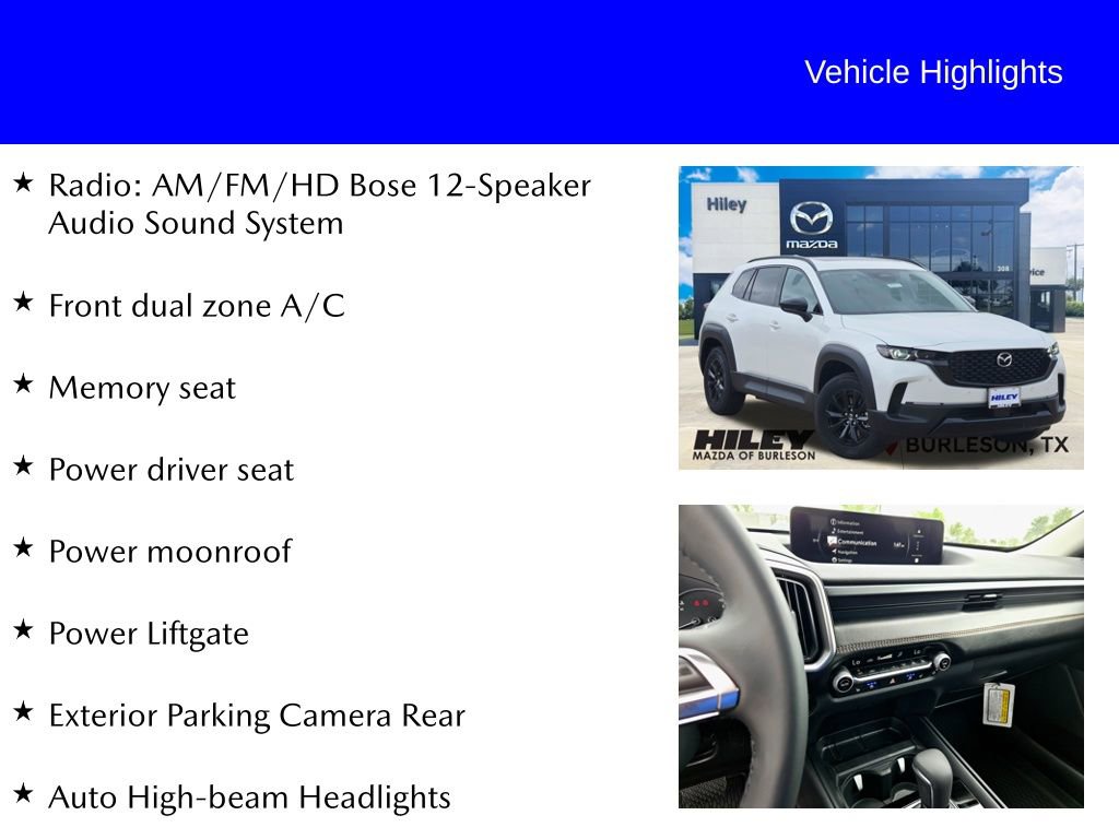 New 2026 MAZDA CX-50 AWD 2.5 Hybrid w/ Weather Package image 9
