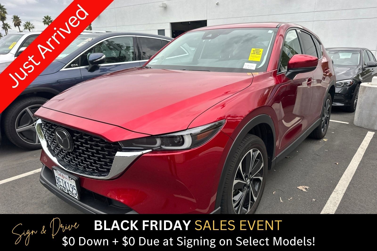 Used 2023 MAZDA CX-5 AWD 2.5 S w/ Premium Package