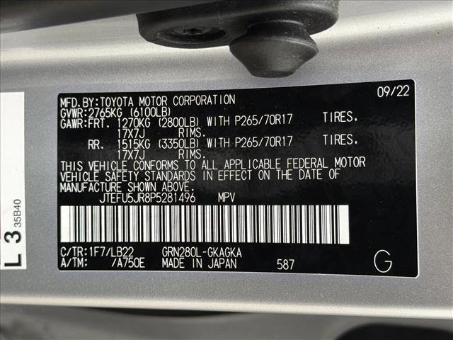 Certified 2023 Toyota 4Runner SR5 Premium w/ Moonroof Package image 28