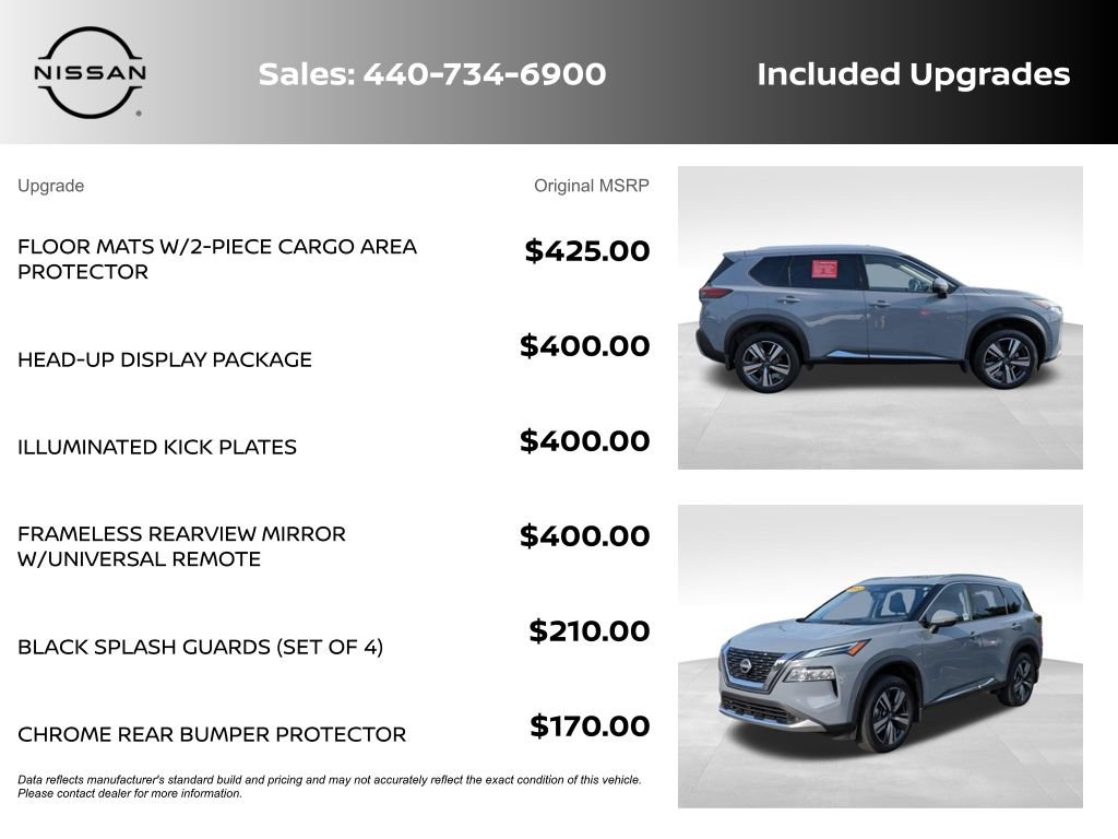 Certified 2022 Nissan Rogue Platinum w/ Head-Up Display Package AWD/4WD image 8