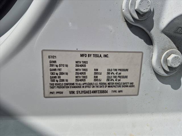 Used 2021 Tesla Model Y Long Range AWD/4WD image 10