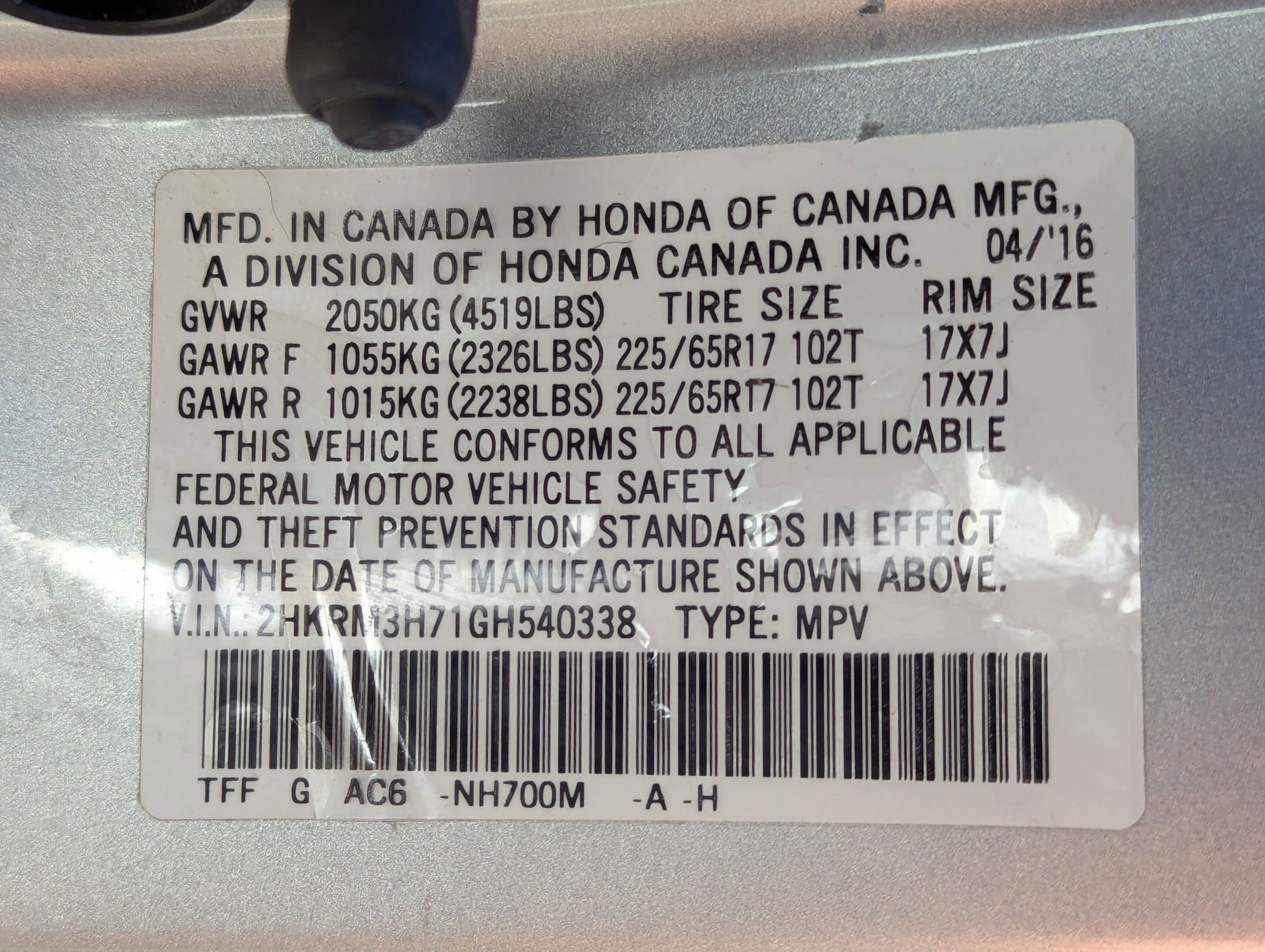 Used 2016 Honda CR-V EX-L image 29