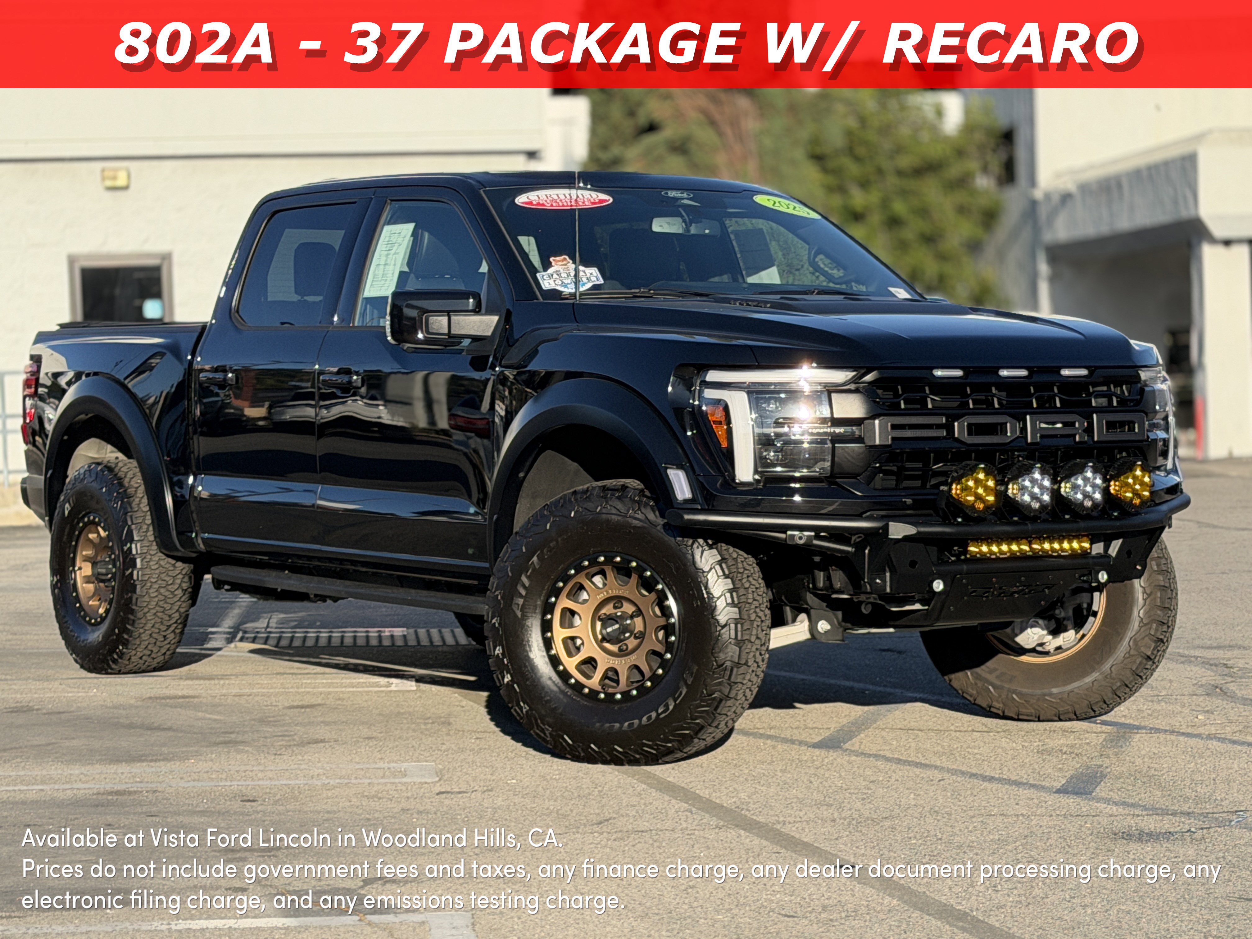 Certified 2025 Ford F150 Raptor image 1