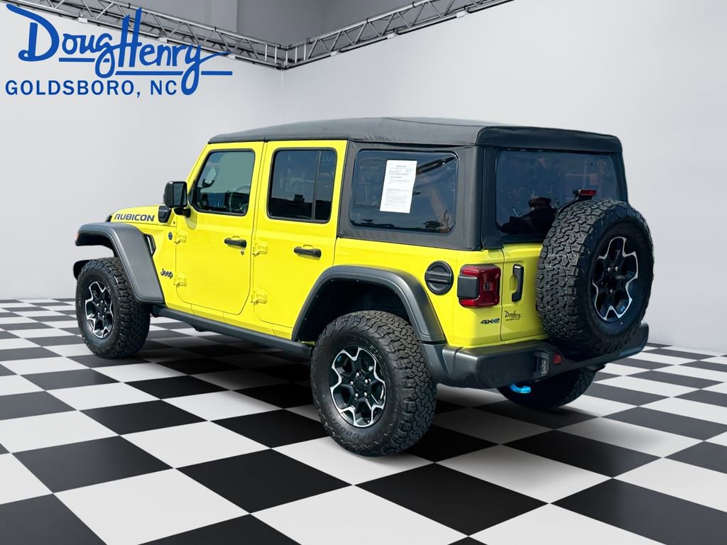 Used 2023 Jeep Wrangler Unlimited Rubicon 4xe AWD/4WD image 3