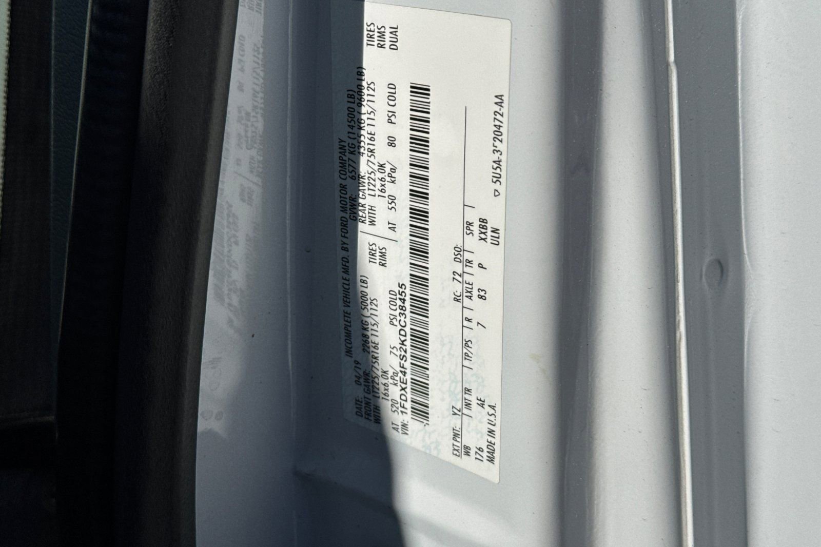 Used 2019 Ford E-450 and Econoline 450 Super Duty w/ Power Windows & Locks Group RWD image 27