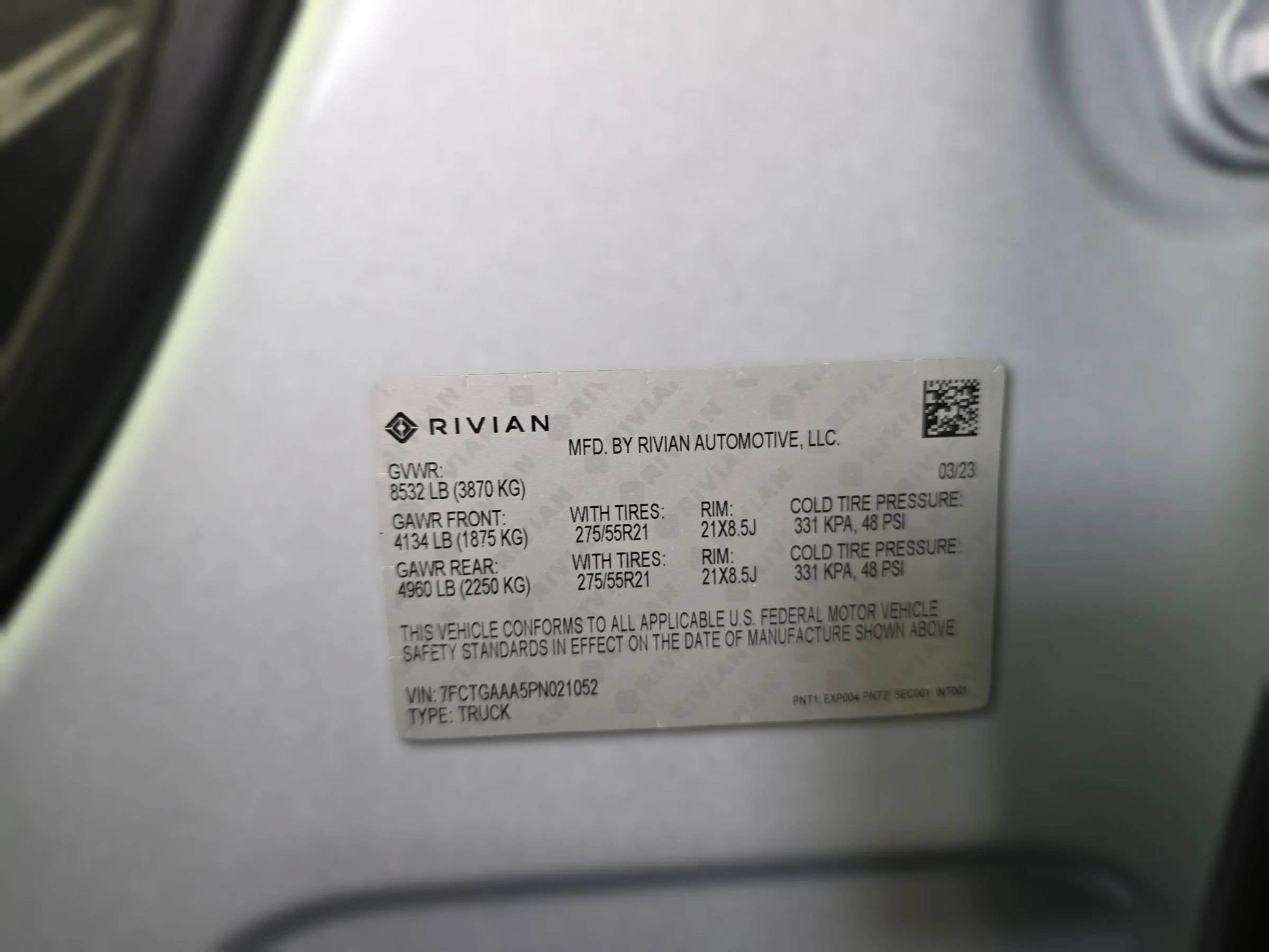 Used 2023 Rivian R1T Adventure AWD/4WD image 14