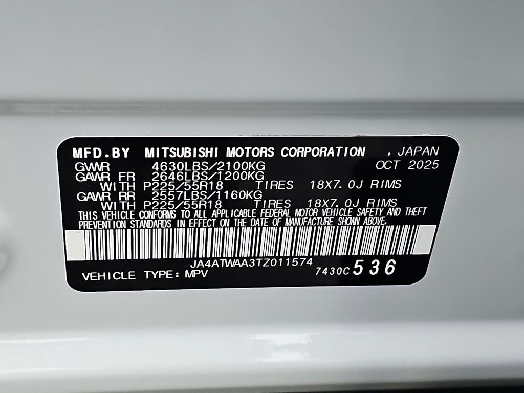 New 2026 Mitsubishi Eclipse Cross SEL AWD/4WD image 20