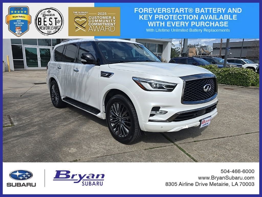 Used 2022 INFINITI QX80 Premium Select w/ Cargo Package