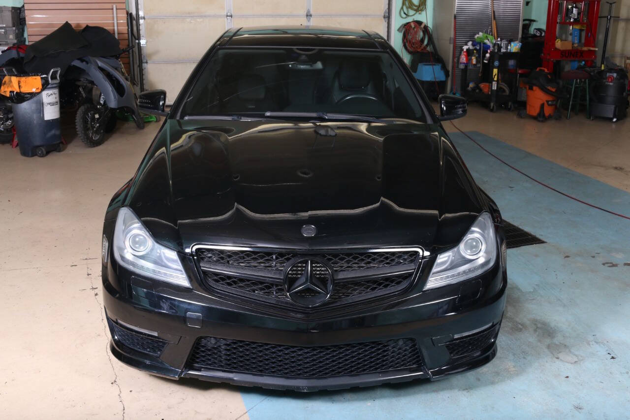 Used 2013 Mercedes-Benz C 63 AMG Coupe w/ Multimedia Pkg image 12