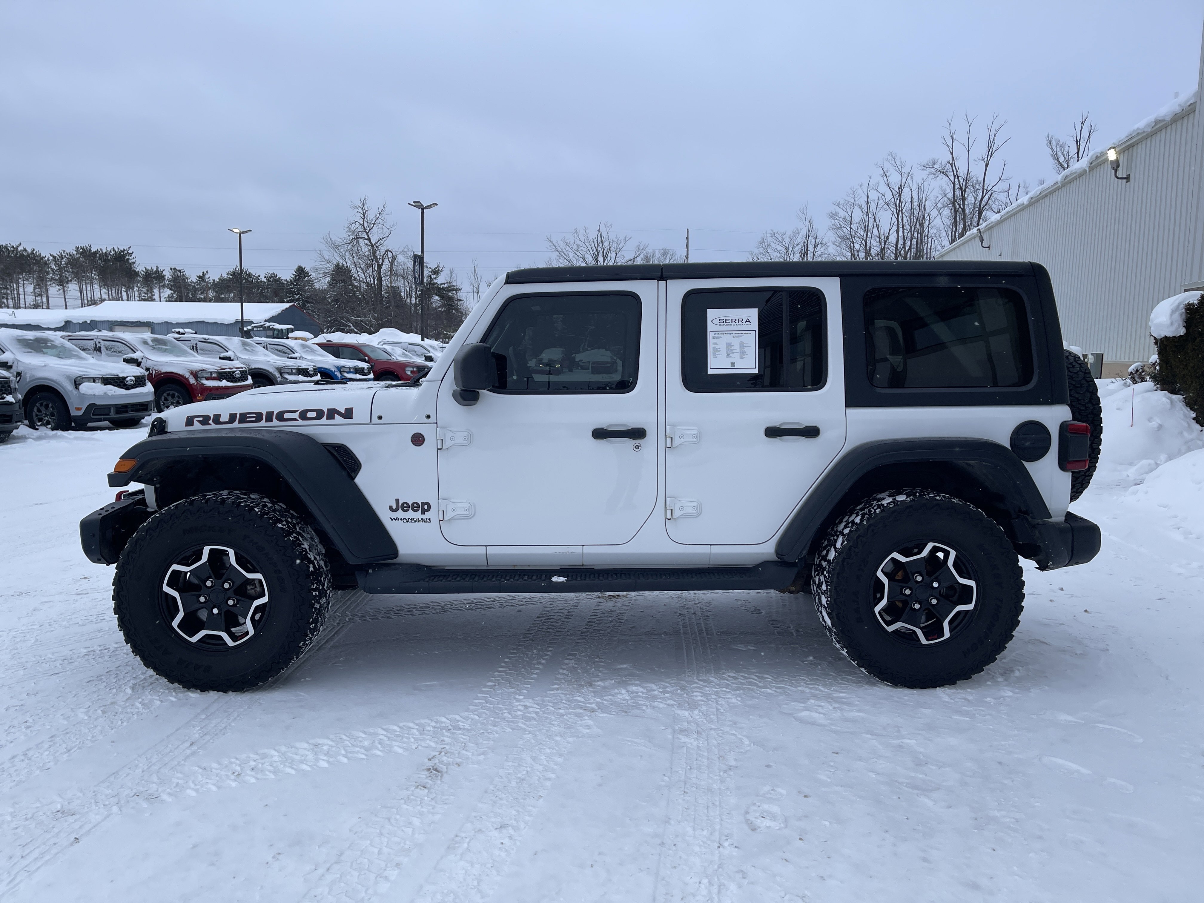 Used 2018 Jeep Wrangler Unlimited Rubicon w/ Steel Bumper Group image 6