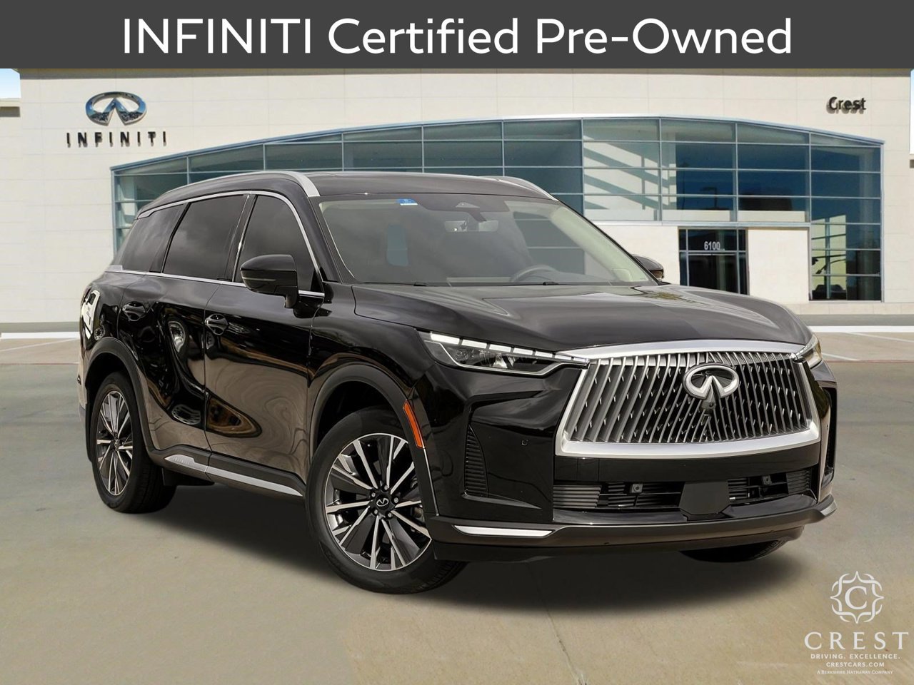 Certified 2026 INFINITI QX60 Luxe w/ Cargo Package FWD 360° Tour