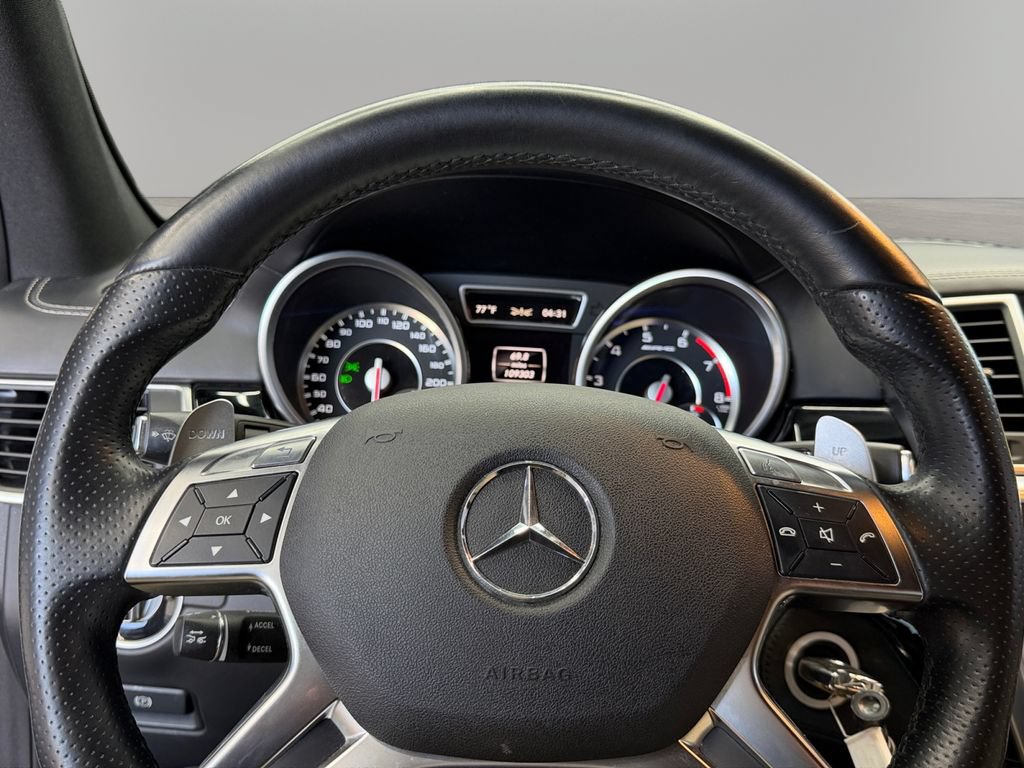 Used 2012 Mercedes-Benz ML 63 AMG 4MATIC w/ Driver Assistance Pkg image 18