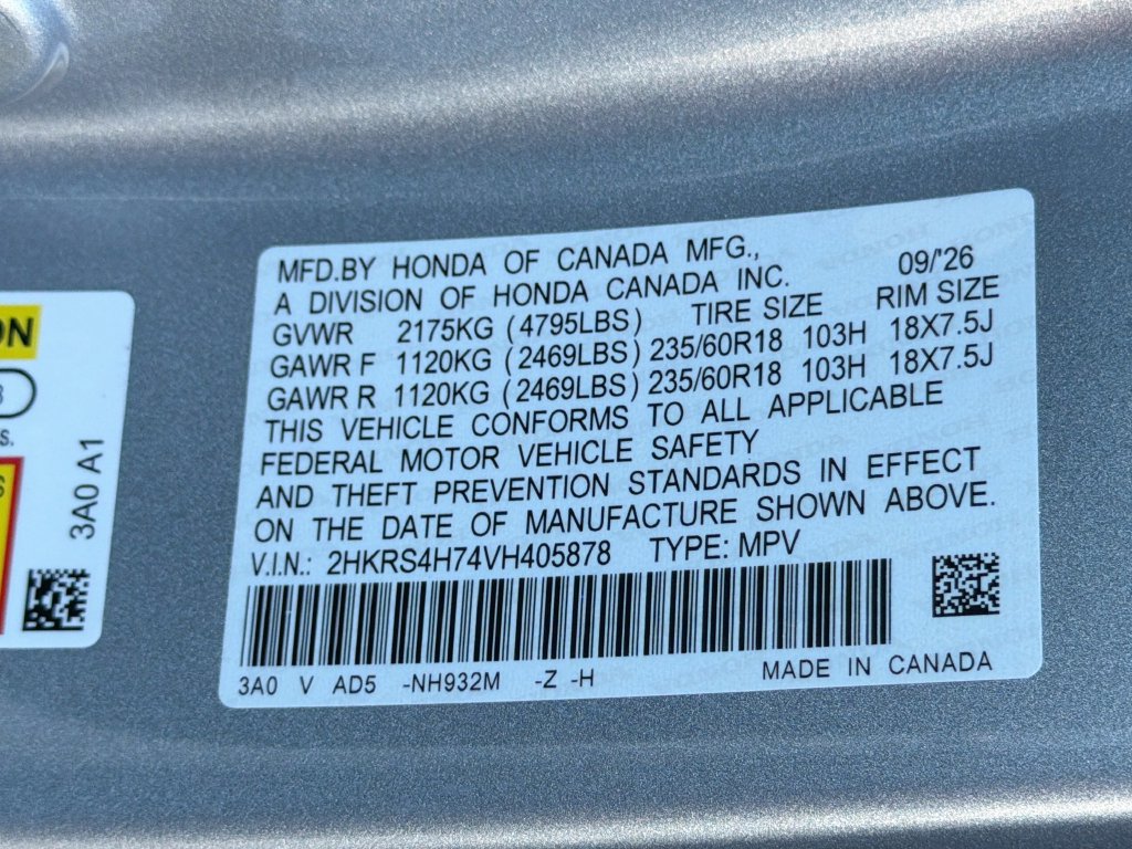 New 2027 Honda CR-V EX-L image 20