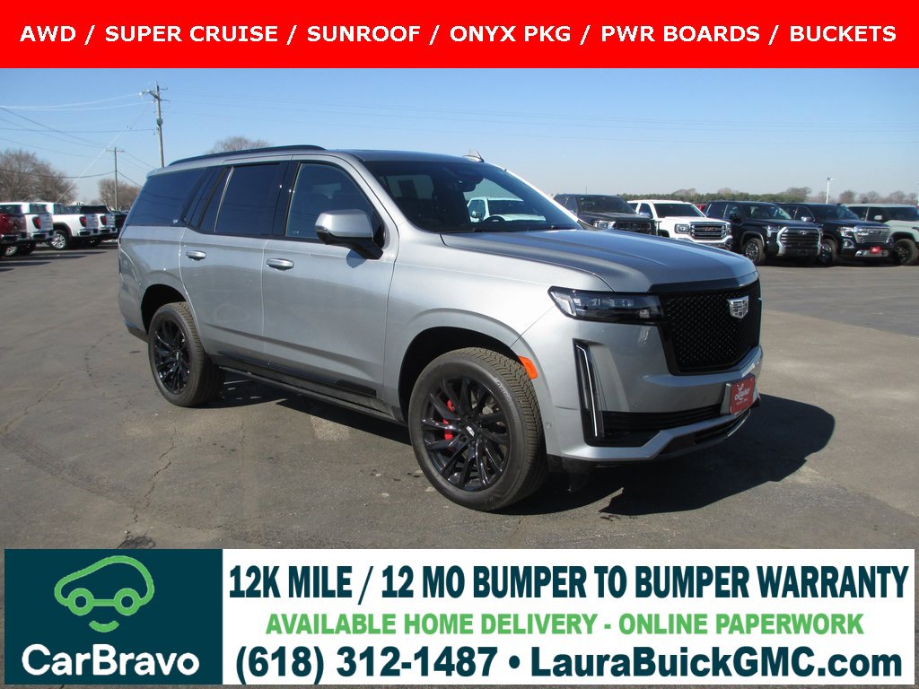 Used 2024 Cadillac Escalade Sport w/ LPO, ONYX Package image 1