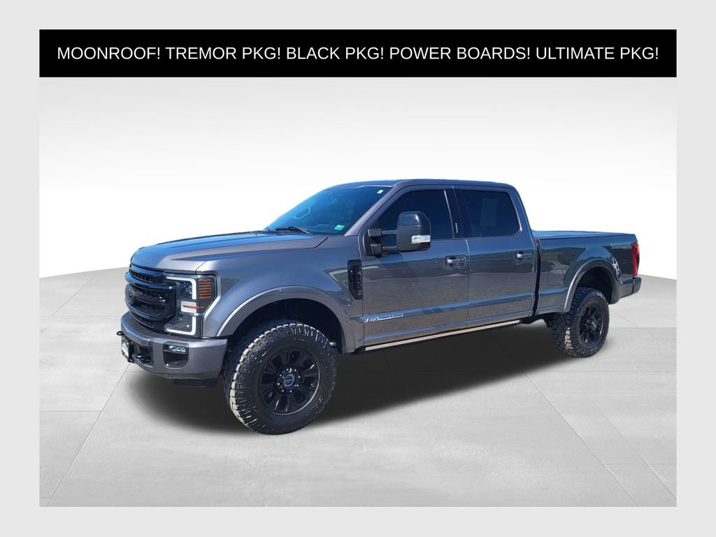 Used 2022 Ford F250 Lariat w/ Tremor Off-Road Package AWD/4WD video 1