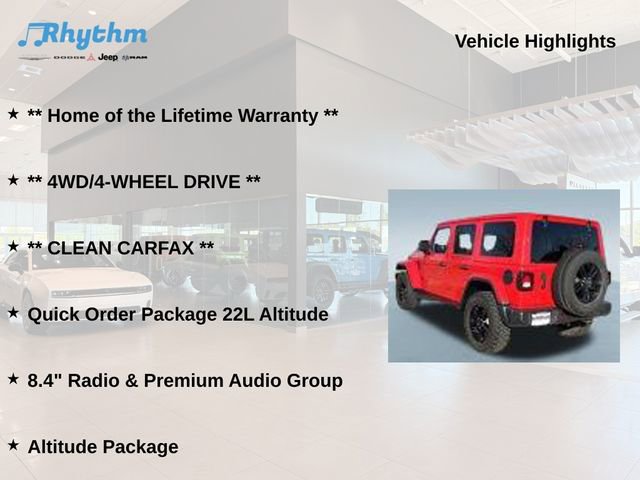 Used 2021 Jeep Wrangler Unlimited Sahara AWD/4WD image 5