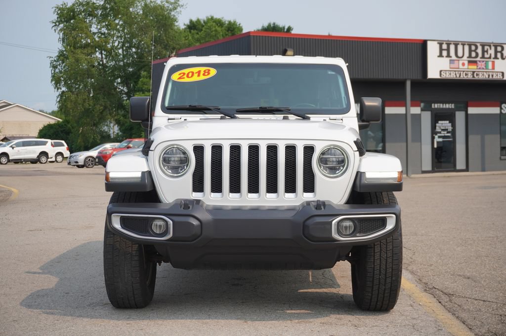 Used 2018 Jeep Wrangler Unlimited Sahara AWD/4WD image 2
