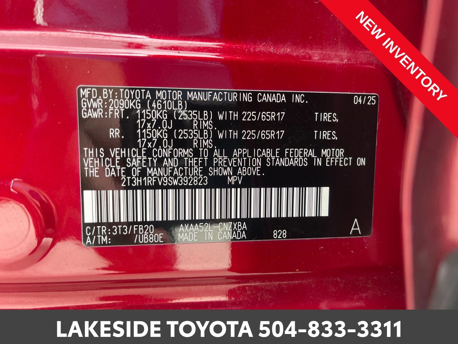 Certified 2025 Toyota RAV4 LE image 19