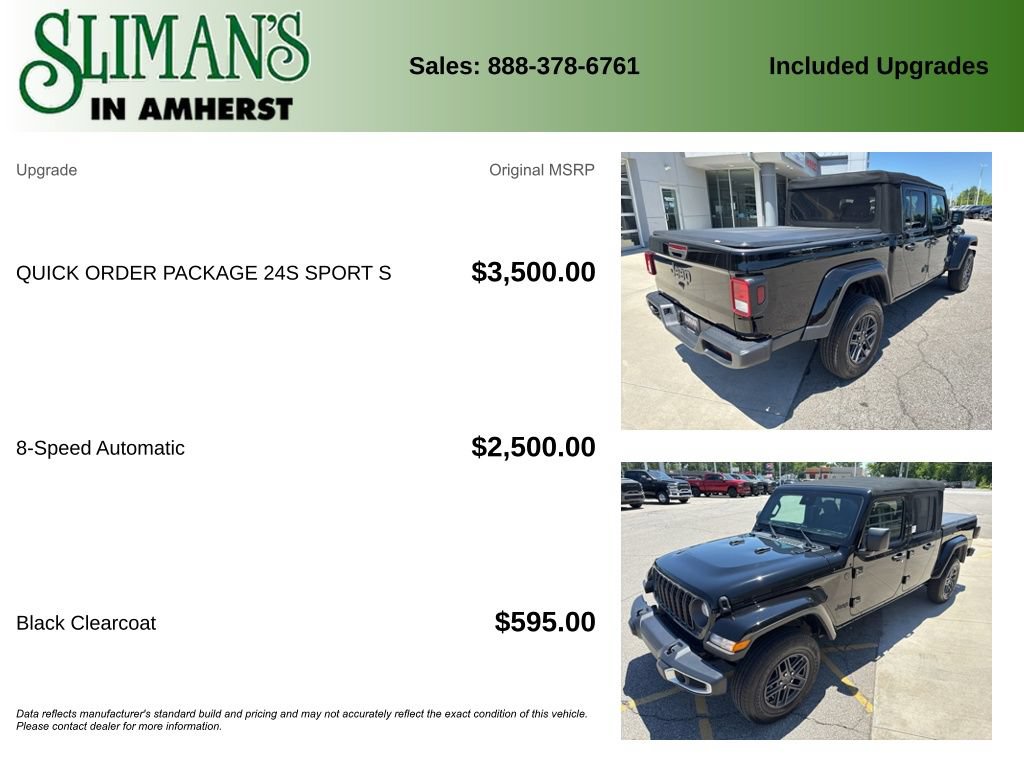 Used 2024 Jeep Gladiator Sport AWD/4WD image 11