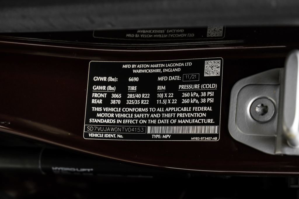 Used 2022 Aston Martin DBX AWD/4WD image 63