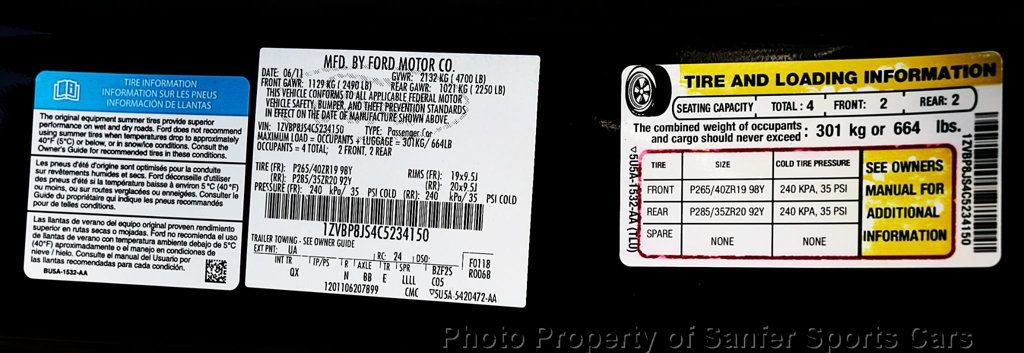 Used 2012 Ford Mustang Shelby GT500 w/ SVT Performance Pkg RWD image 51