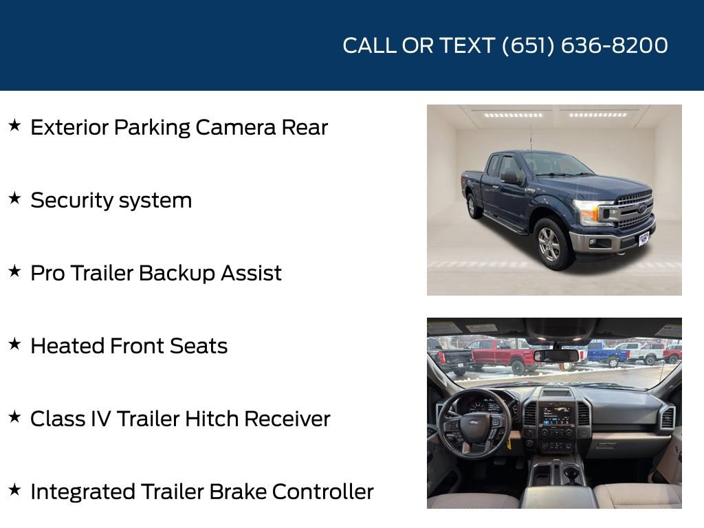 Used 2018 Ford F150 XLT w/ Equipment Group 302A Luxury image 25